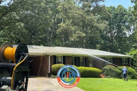 Roof cleaning in ellenwood ga