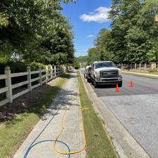 HOA Entry Sign and Fence Cleaning Grayson, GA 2