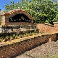 HOA Entry Sign and Fence Cleaning Grayson, GA 4