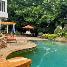Pool deck cleaning 2