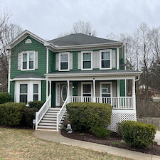A Driveway and House Washing Project done in Lawrenceville, GA 0