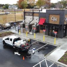 Commercial Pressure Washing for City BBQ in Snellville, GA 0