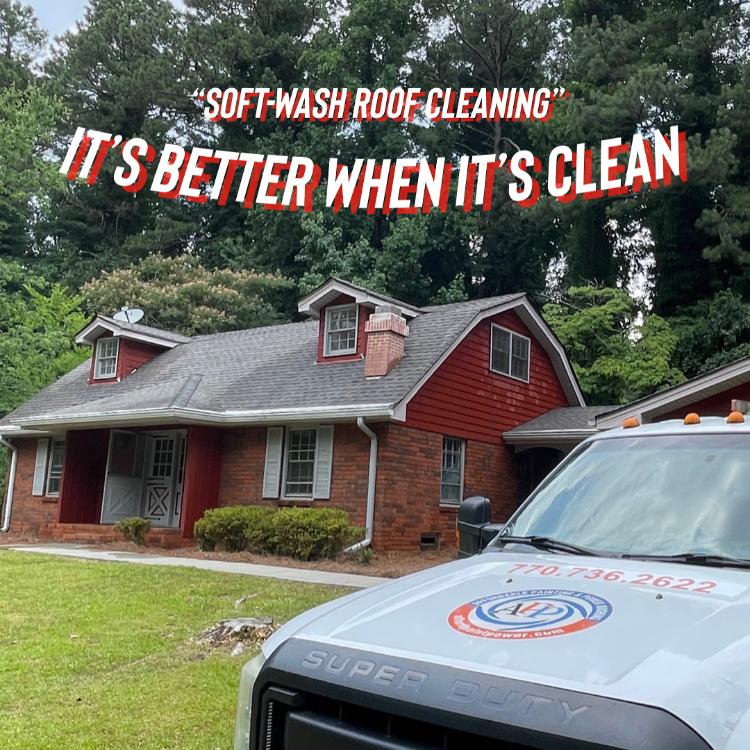 House Wash and Roof Cleaning in Tucker, GA