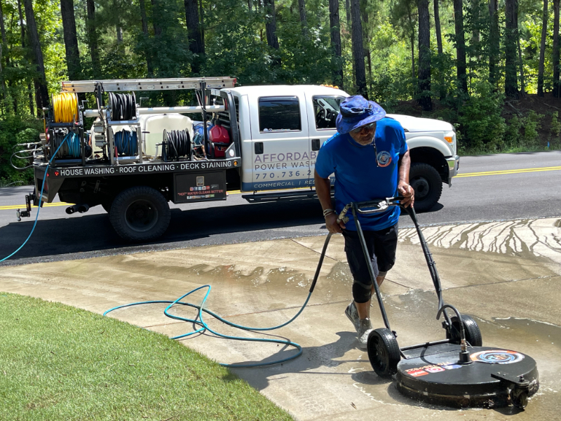 Pressure Washing and Driveway Cleaning in Newnan, GA