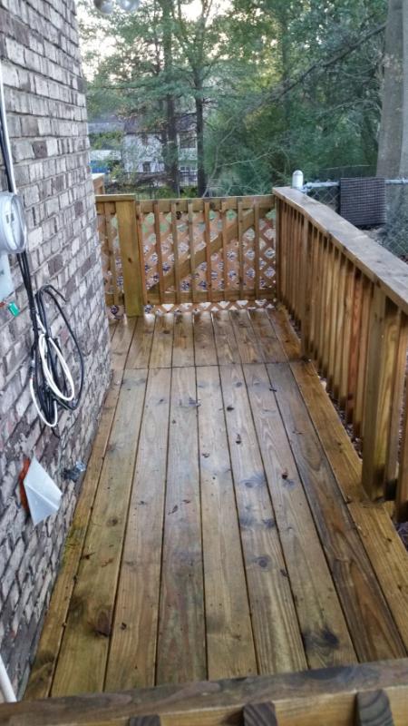 Deck Sealing