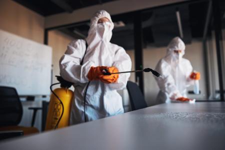 Electrostatic Disinfecting